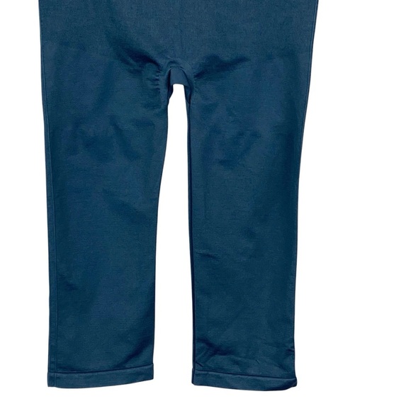 NWT Blanqi Hipster Support Capri Leggings Storm Blue Sz M Workout Gym - Picture 5 of 12